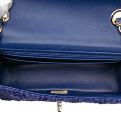 Mini Rectangular Classic Tweed Single Flap