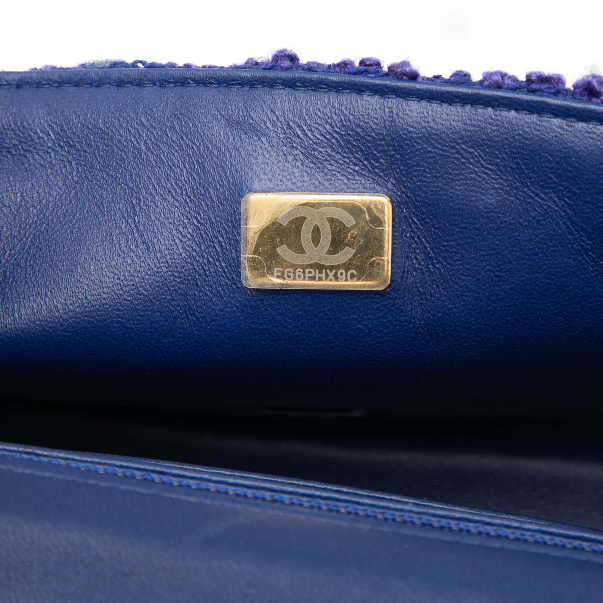 Mini Rectangular Classic Tweed Single Flap