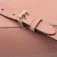 Leather Bamboo Tassel Satchel