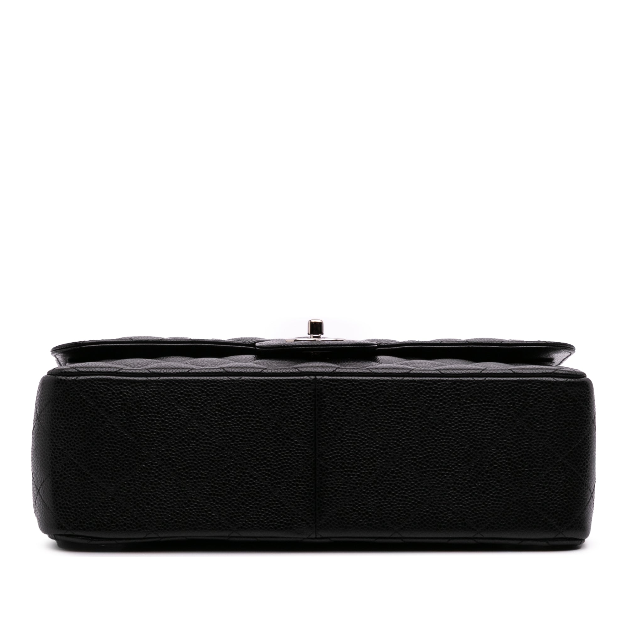 Jumbo Classic Caviar Double Flap