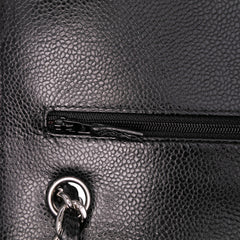 Jumbo Classic Caviar Double Flap