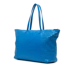 Intrecciato Trimmed Nappa Tote