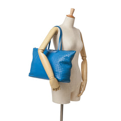 Intrecciato Trimmed Nappa Tote