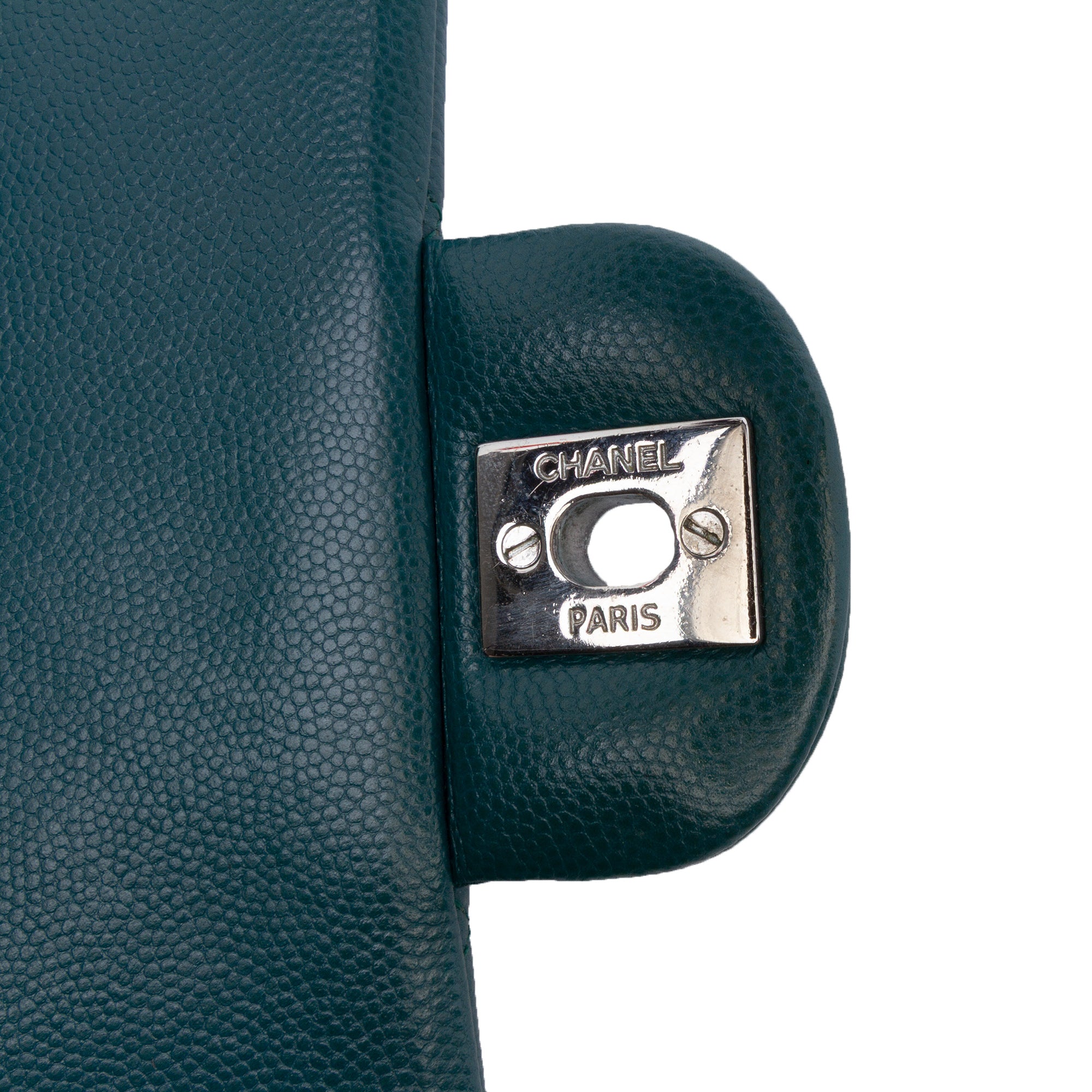 Mini Rectangular Classic Caviar Single Flap