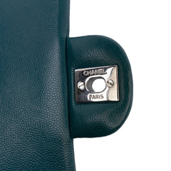 Mini Rectangular Classic Caviar Single Flap