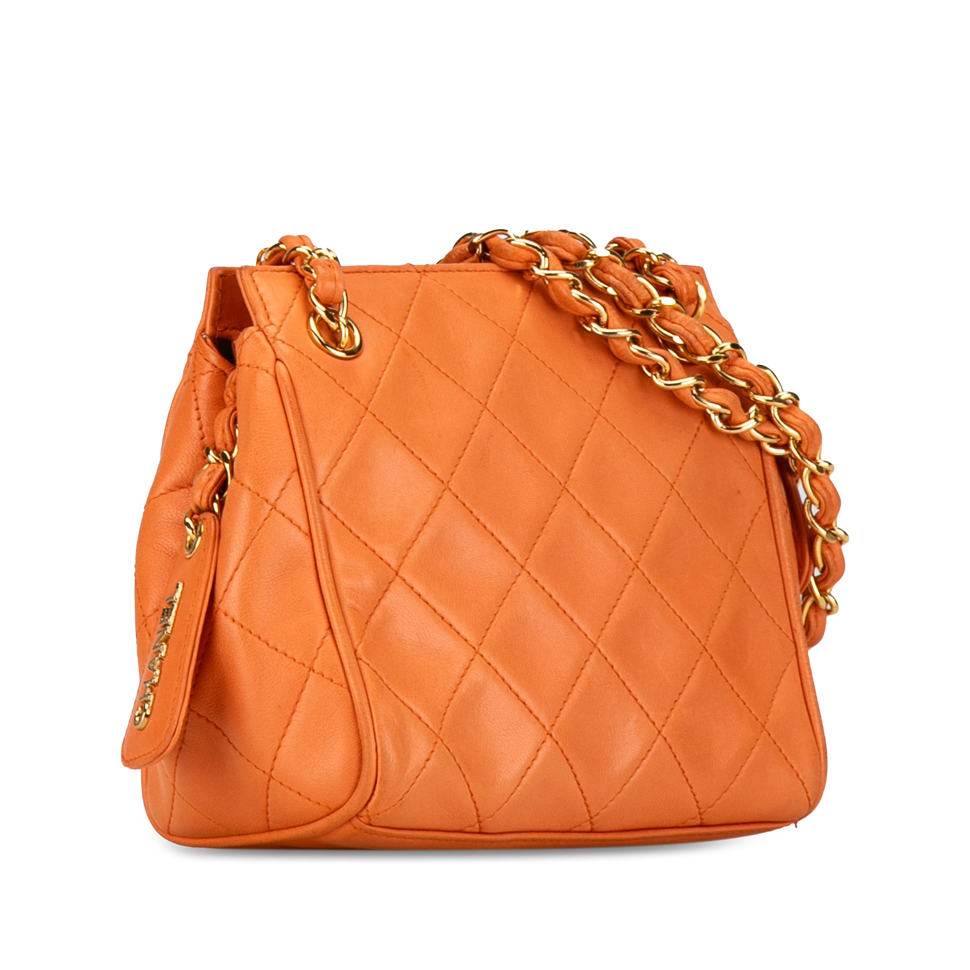 CC Quilted Calfskin Chain Shoulder Bag_1