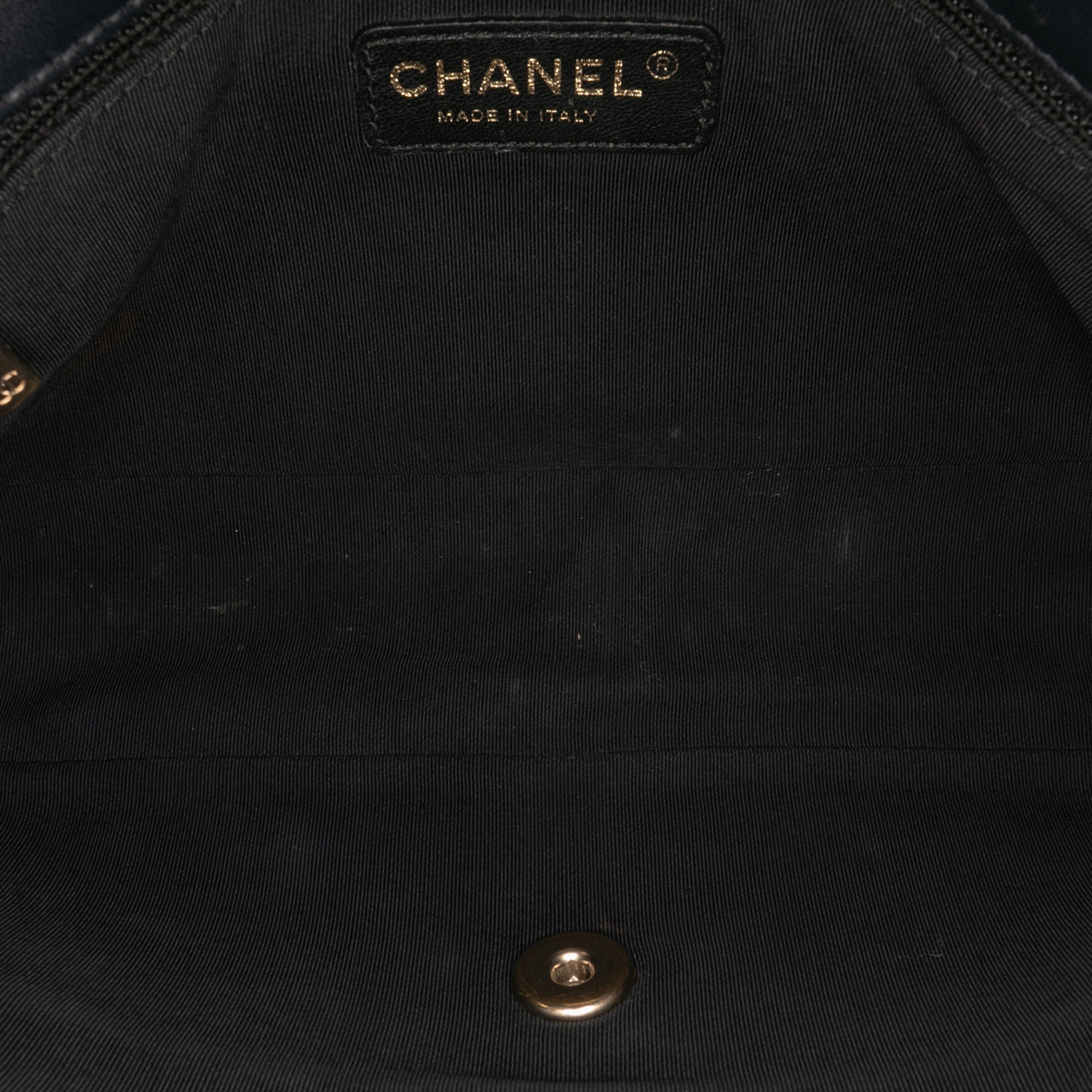Medium Bicolor Calfskin Graphic Flap
