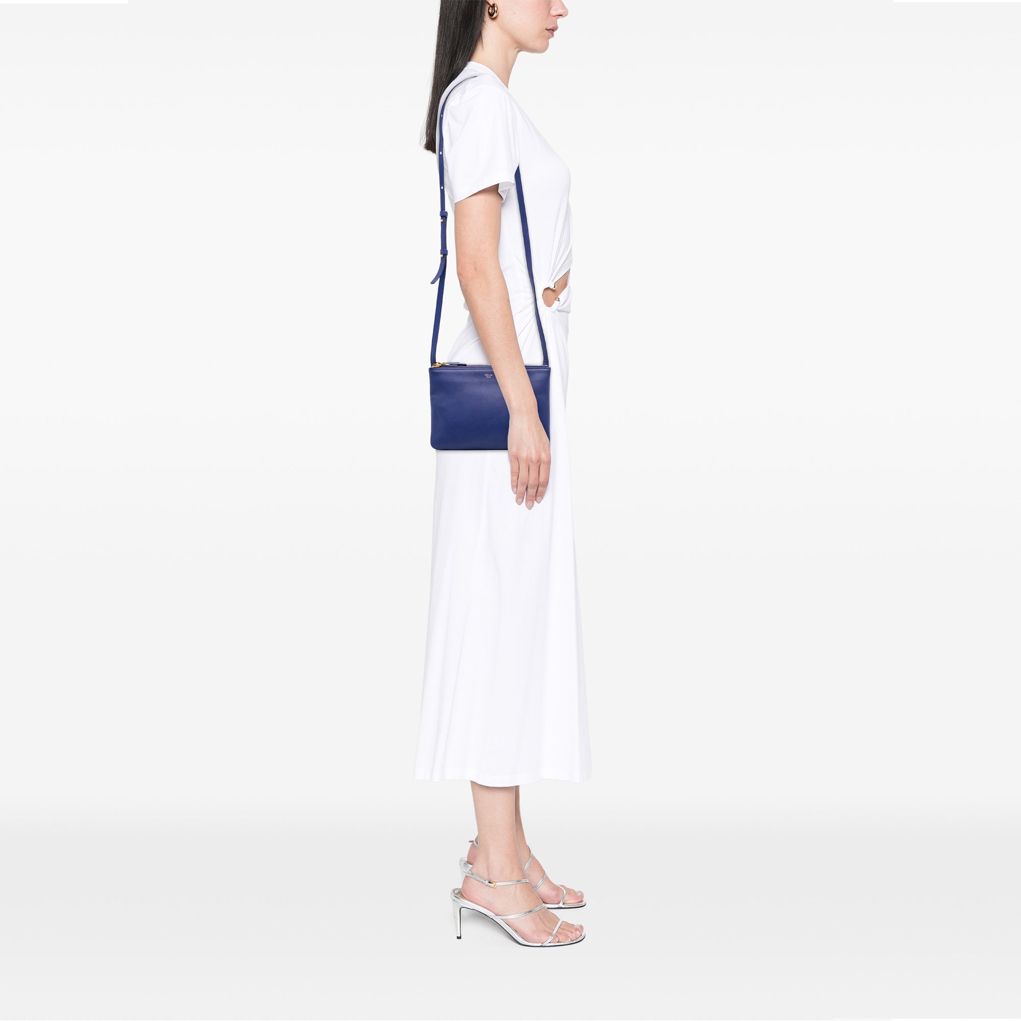 Small Lambskin Trio Crossbody