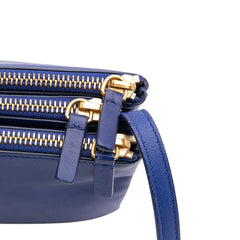 Small Lambskin Trio Crossbody
