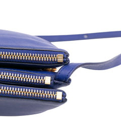 Small Lambskin Trio Crossbody