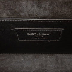 Leather Star Studded Cassandre Clutch