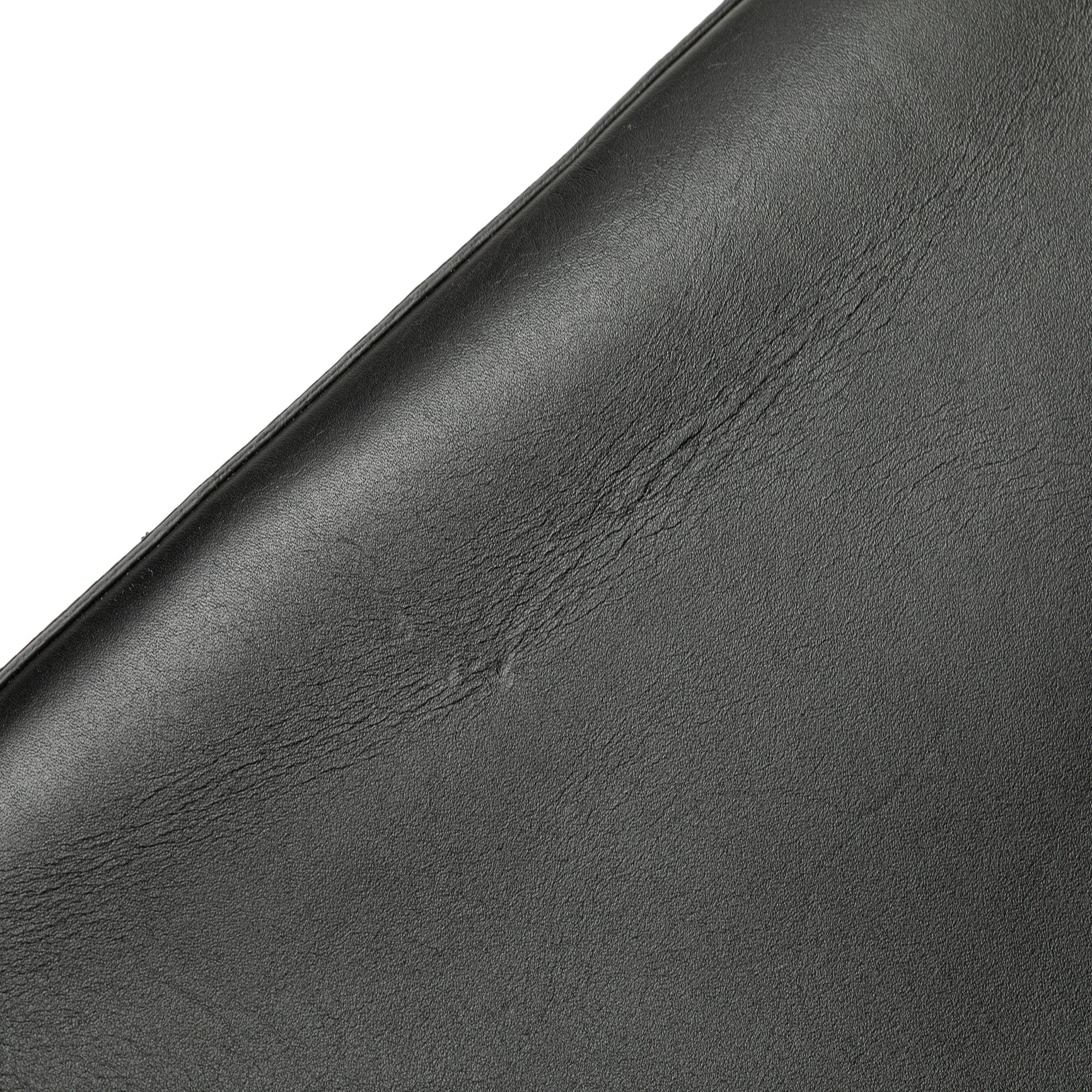 Leather Web Handbag