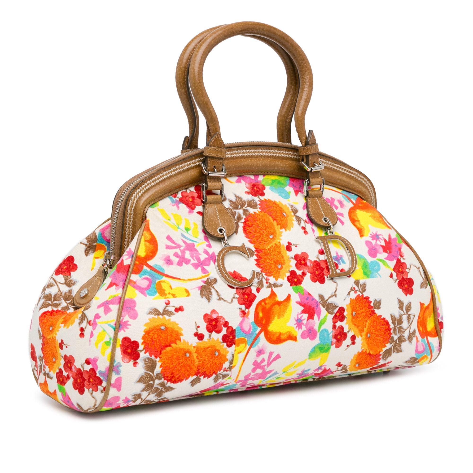 Floral Canvas Detective Bag_1