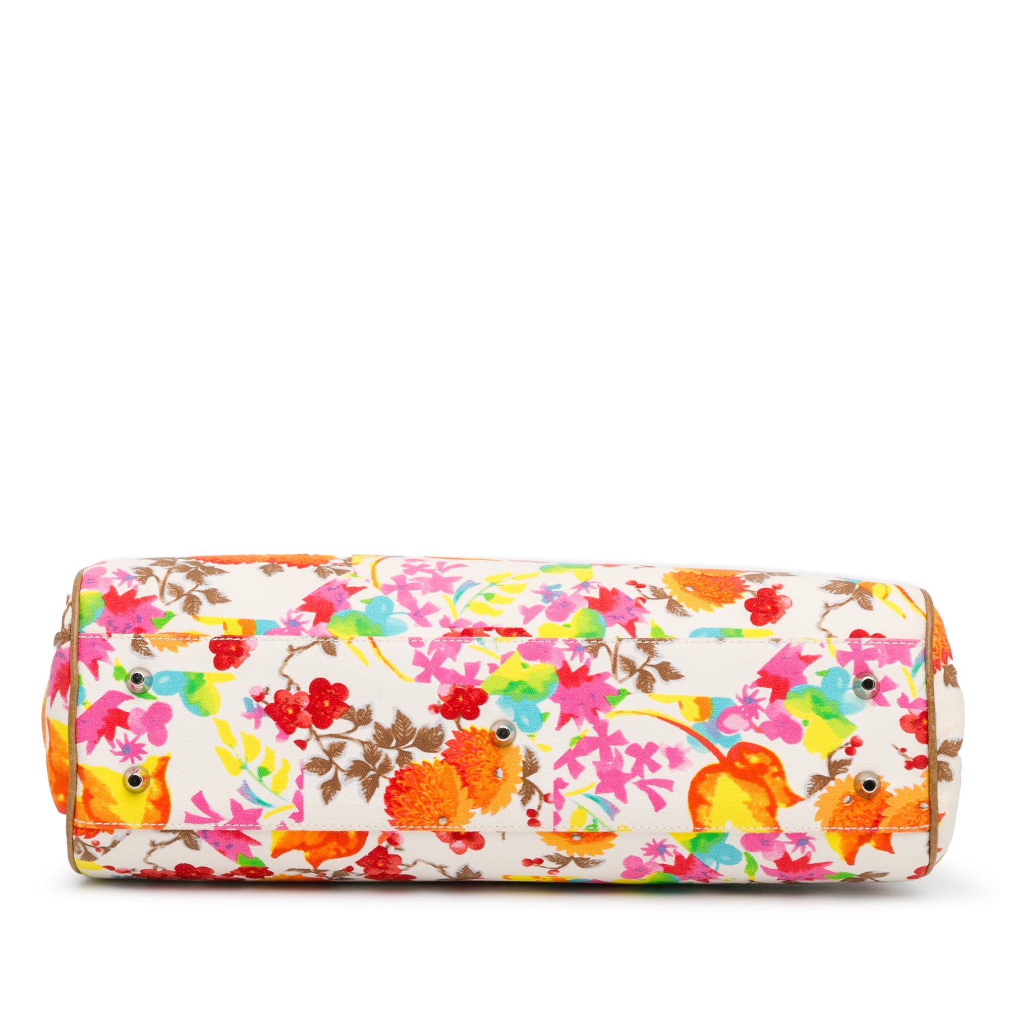 Floral Canvas Detective Bag