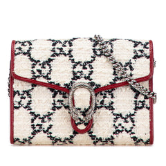 Mini GG Tweed Dionysus Wallet on Chain