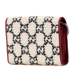 Mini GG Tweed Dionysus Wallet on Chain