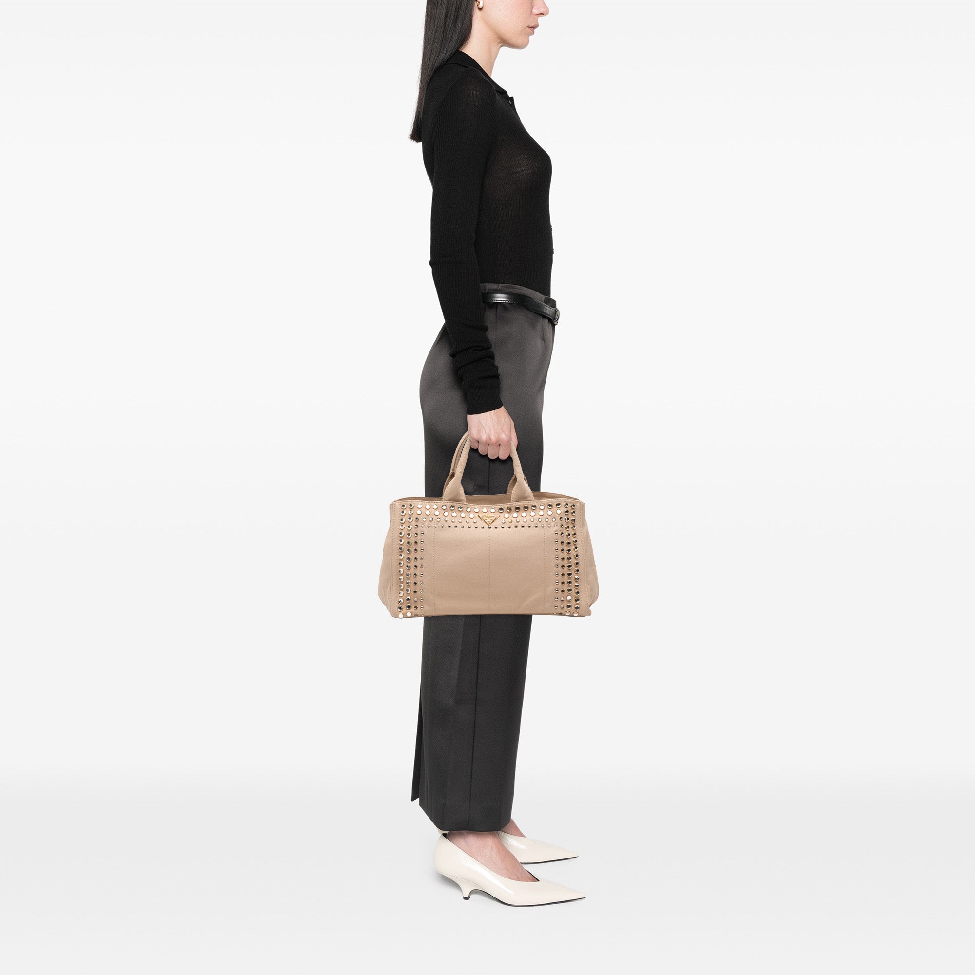 Large Canvas Canapa Bijoux Satchel