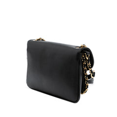 Small Quilted Lambskin CC Unchained Flap