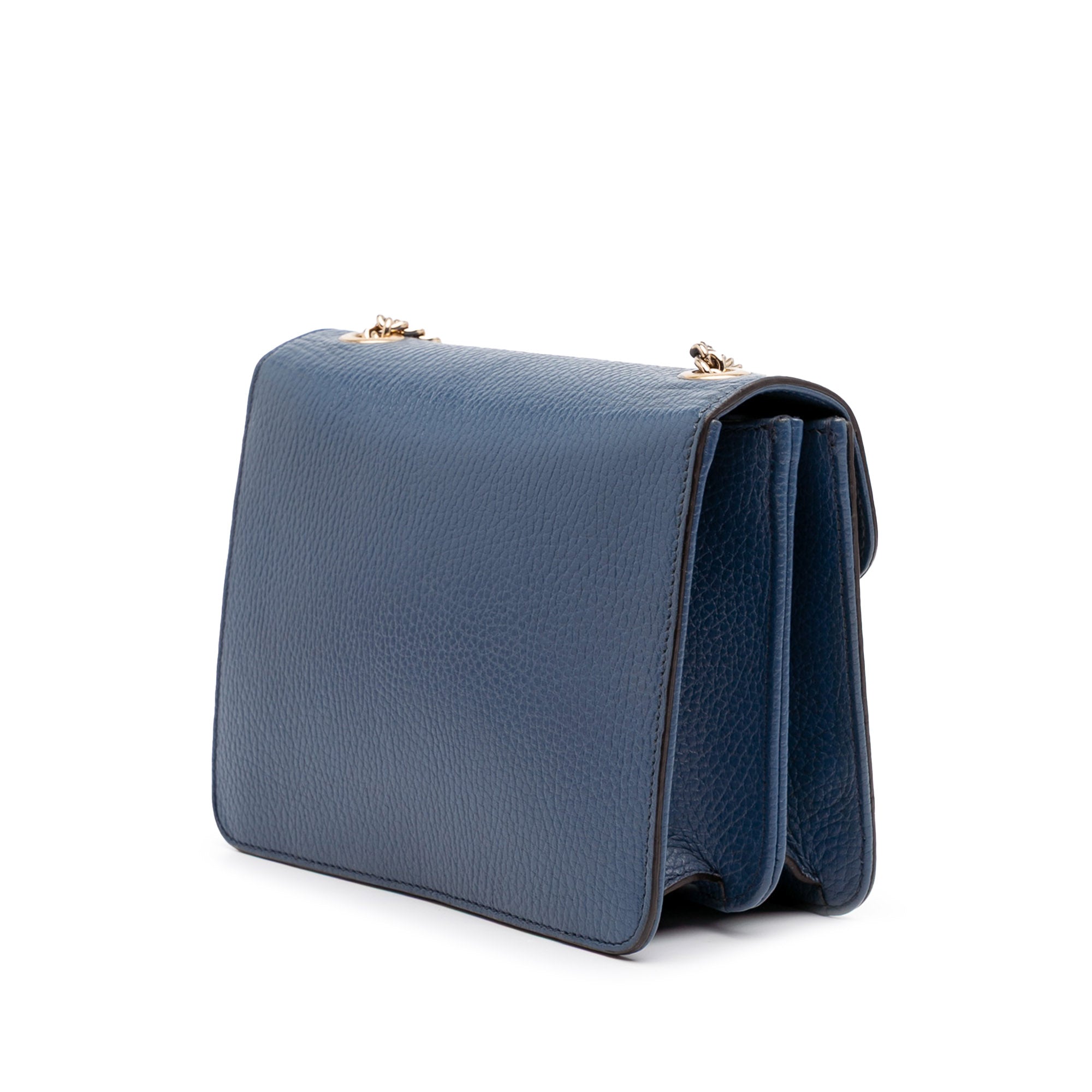 Small Dollar Calfskin Interlocking G Crossbody