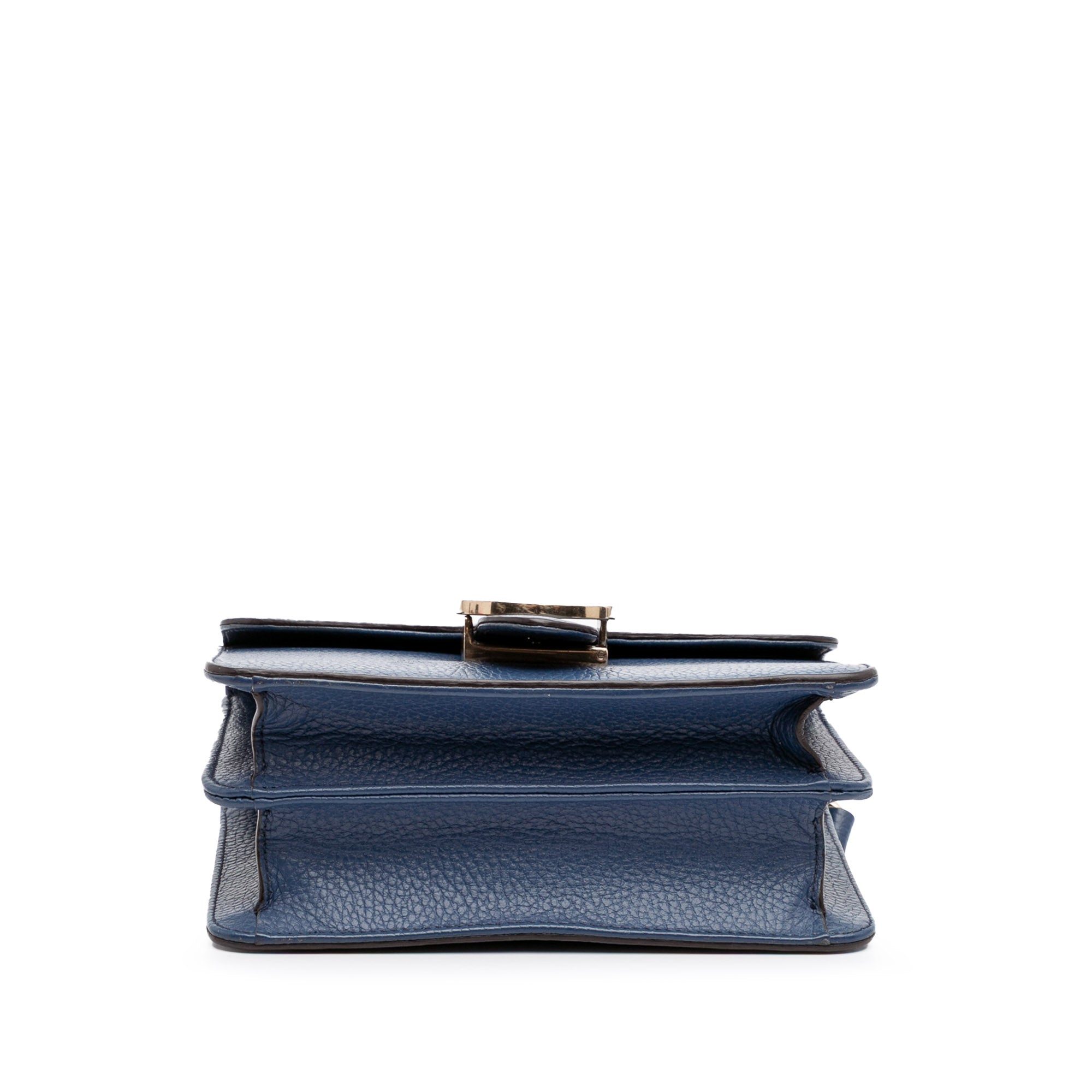 Small Dollar Calfskin Interlocking G Crossbody