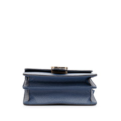 Small Dollar Calfskin Interlocking G Crossbody