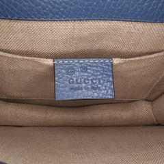 Small Dollar Calfskin Interlocking G Crossbody