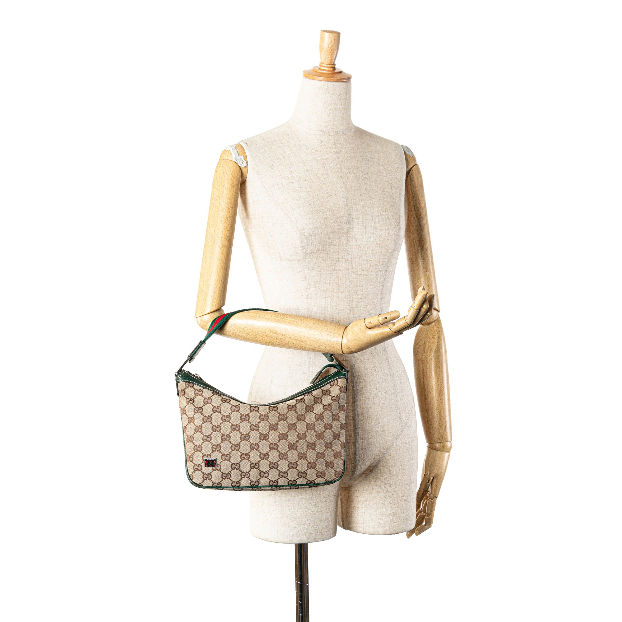 GG Canvas Pop Web Shoulder Bag