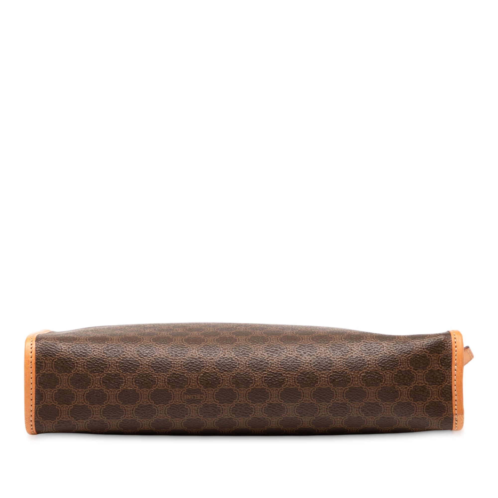 Macadam Coated Canvas Clutch