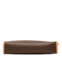 Macadam Coated Canvas Clutch