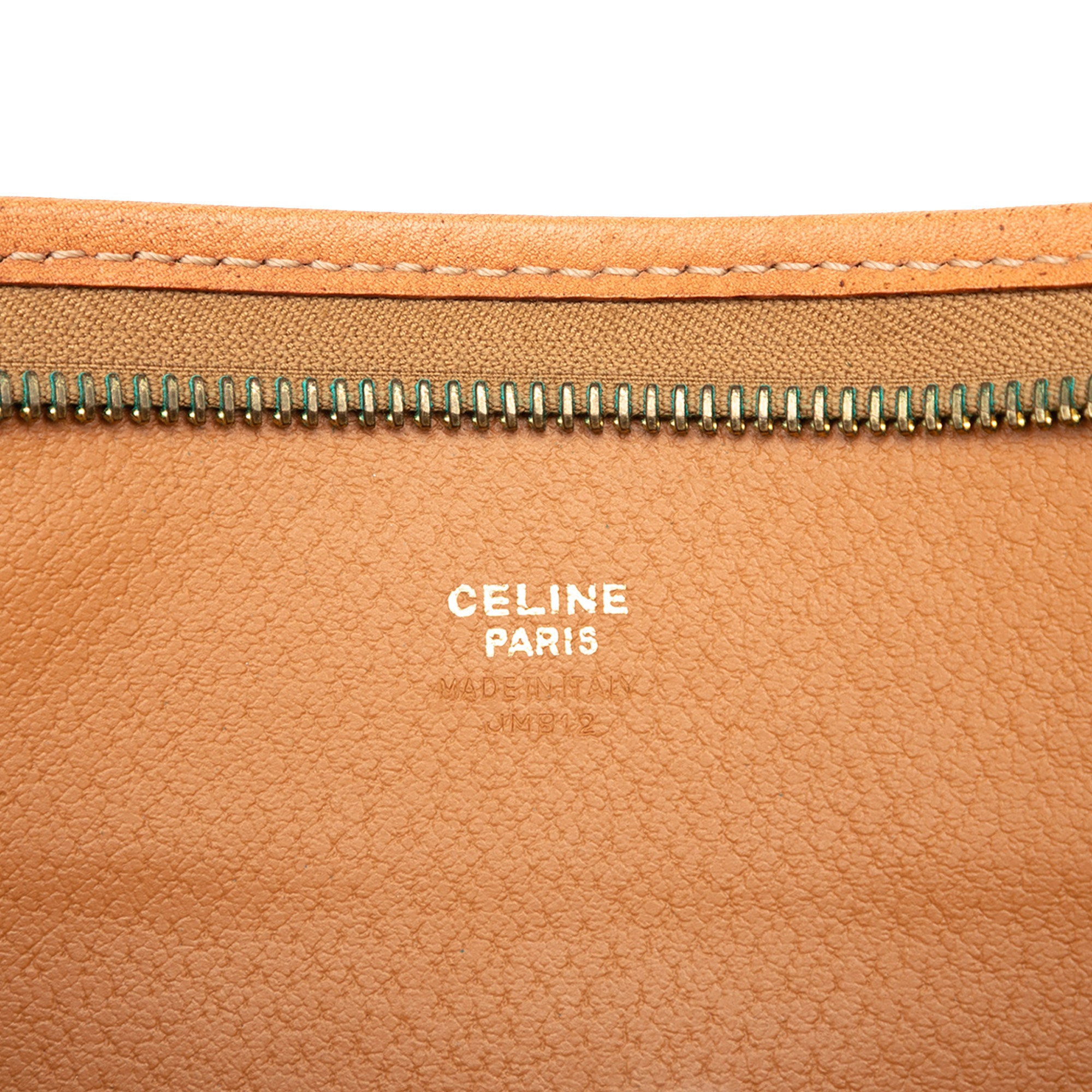 Macadam Coated Canvas Clutch