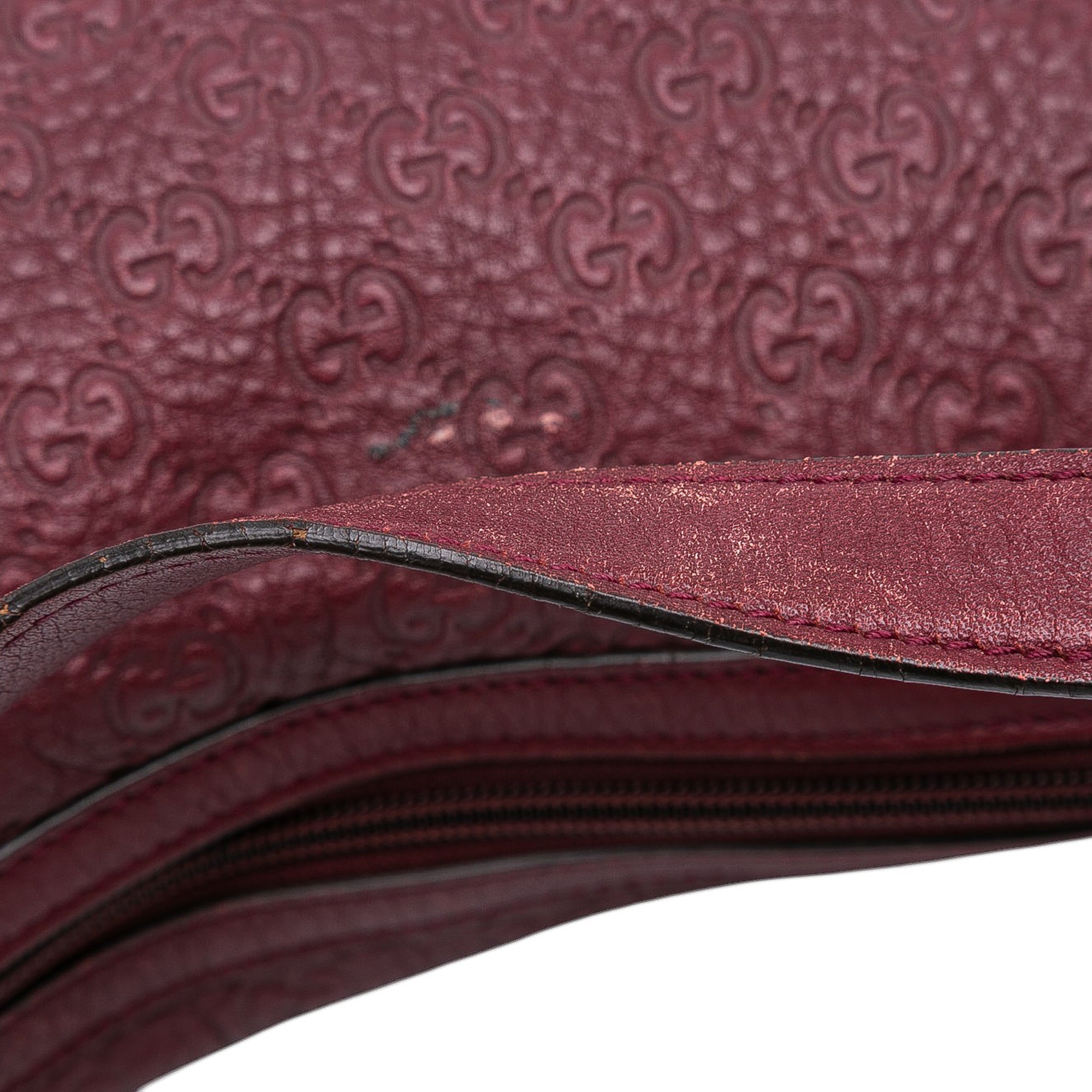 Guccissima Bamboo D Ring Hobo
