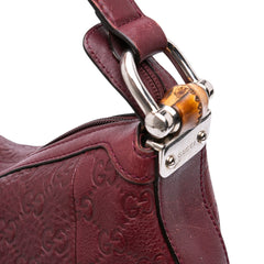 Guccissima Bamboo D Ring Hobo