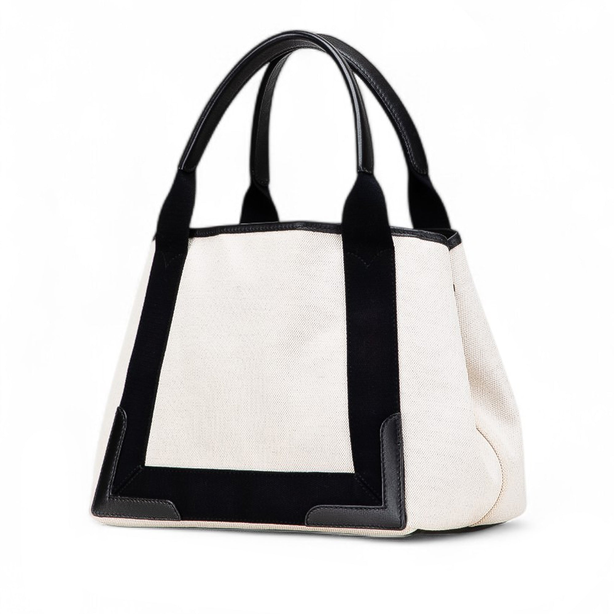 Canvas Navy Cabas Tote S