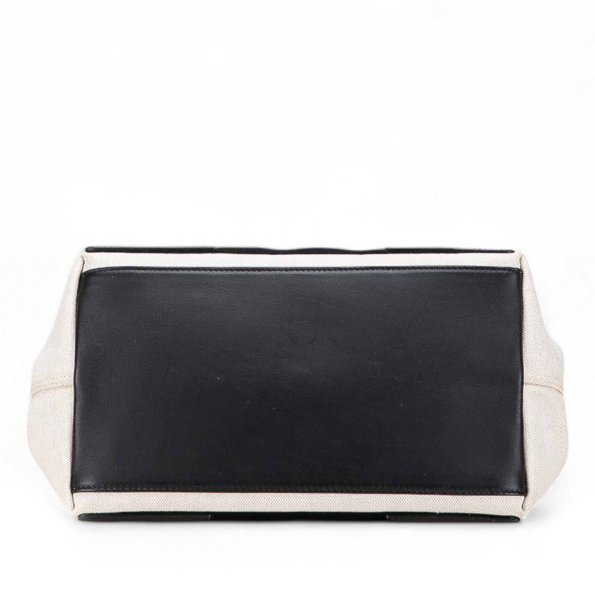 Canvas Navy Cabas Tote S