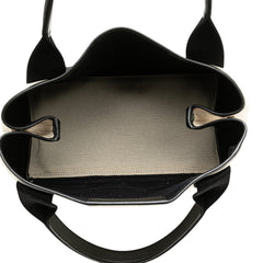 Canvas Navy Cabas Tote S