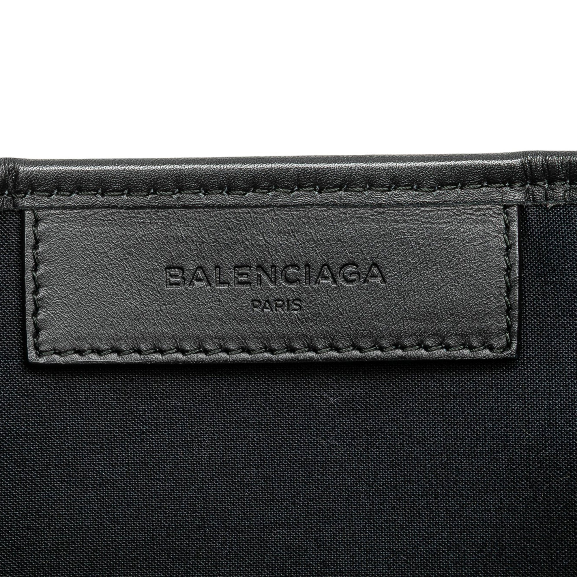 Canvas Navy Cabas Tote S