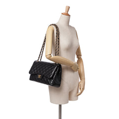Jumbo Classic Lambskin Double Flap
