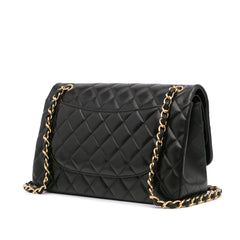Jumbo Classic Lambskin Double Flap