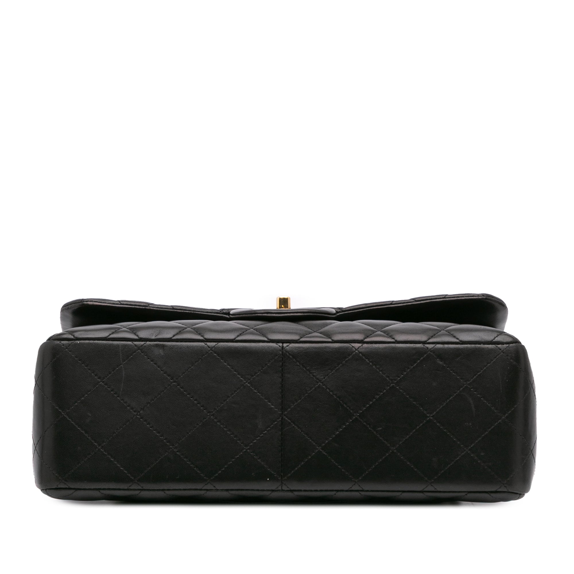 Jumbo Classic Lambskin Double Flap