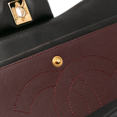 Jumbo Classic Lambskin Double Flap