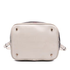 Medium Mega Check Canvas Ashby Bucket Bag