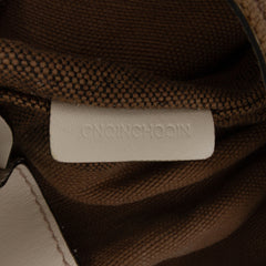 Medium Mega Check Canvas Ashby Bucket Bag