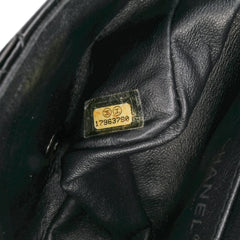 Mini Square Classic Patent Single Flap
