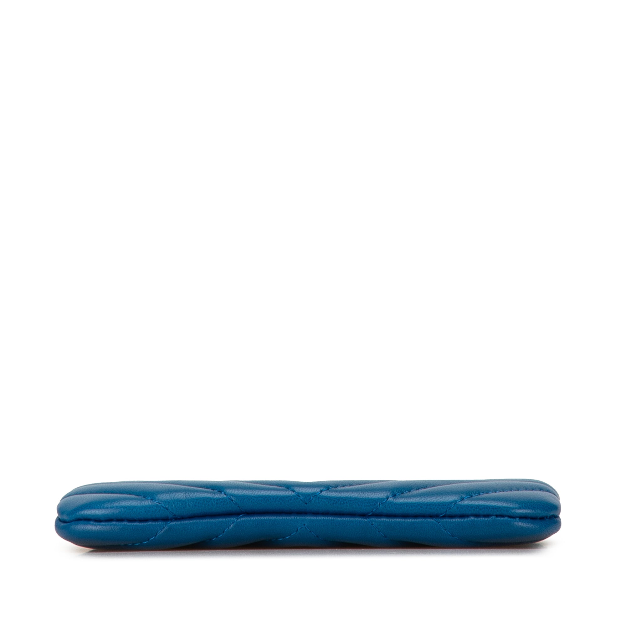 Chevron Lambskin O Case Pouch