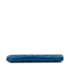 Chevron Lambskin O Case Pouch