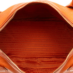 Vitello Daino Zip Top Convertible Tote