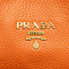 Vitello Daino Zip Top Convertible Tote