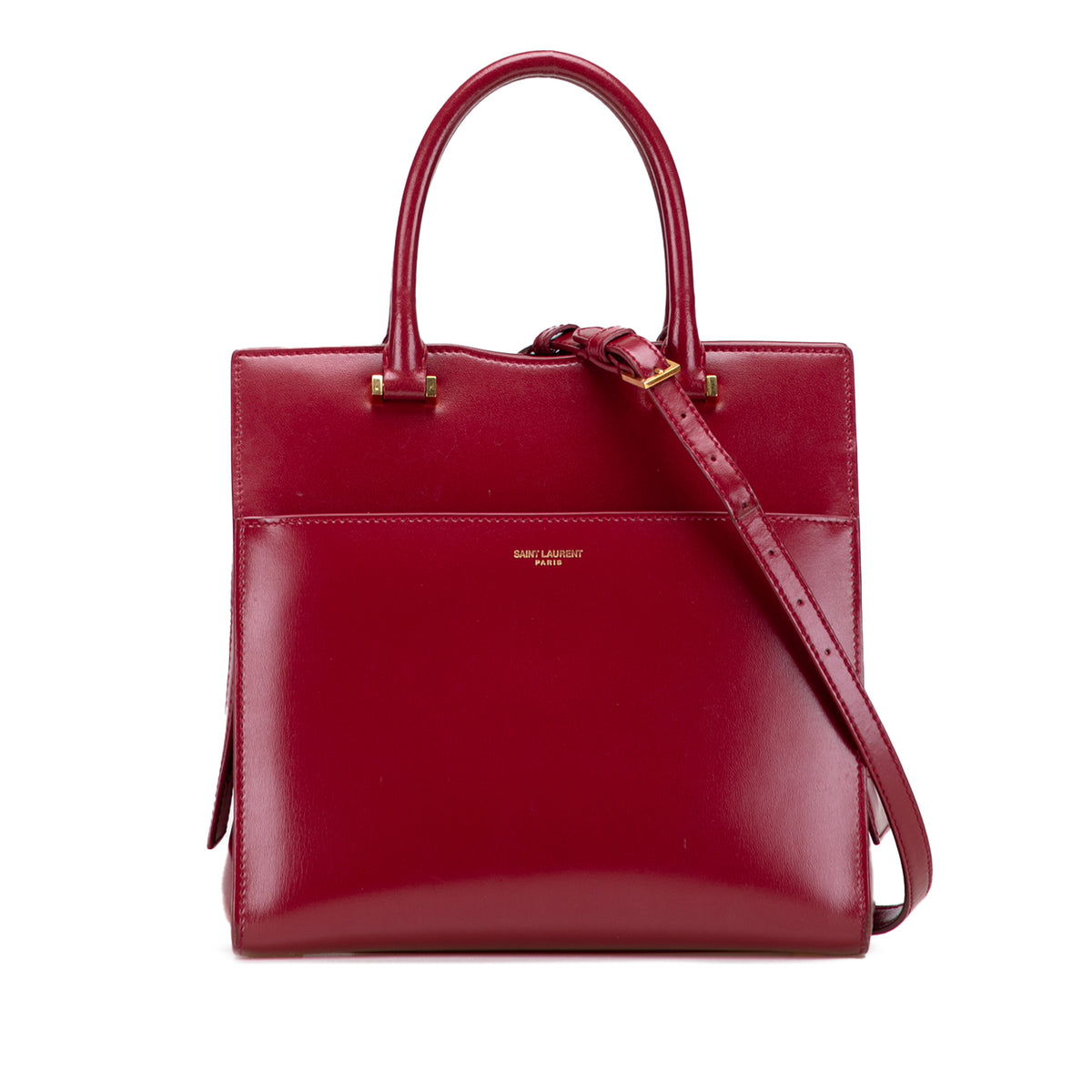 Small Leather Uptown Satchel