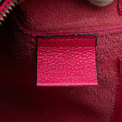 Medium Leather Logo Portfolio Clutch