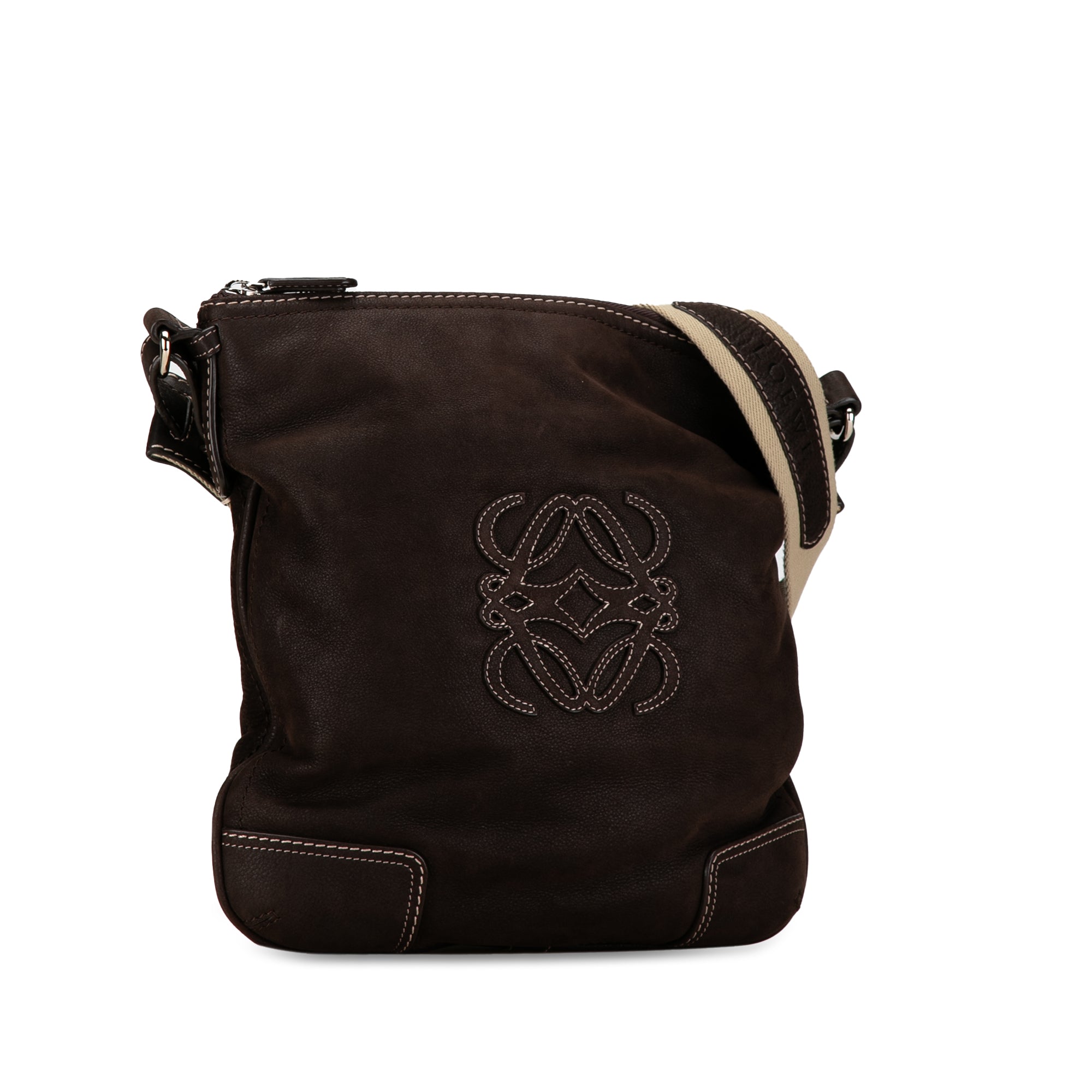 Anagram Calfskin Crossbody